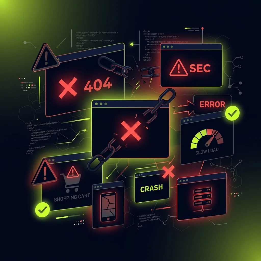 Auditoría web para PyMEs: 15 errores que bloquean confianza y conversiones