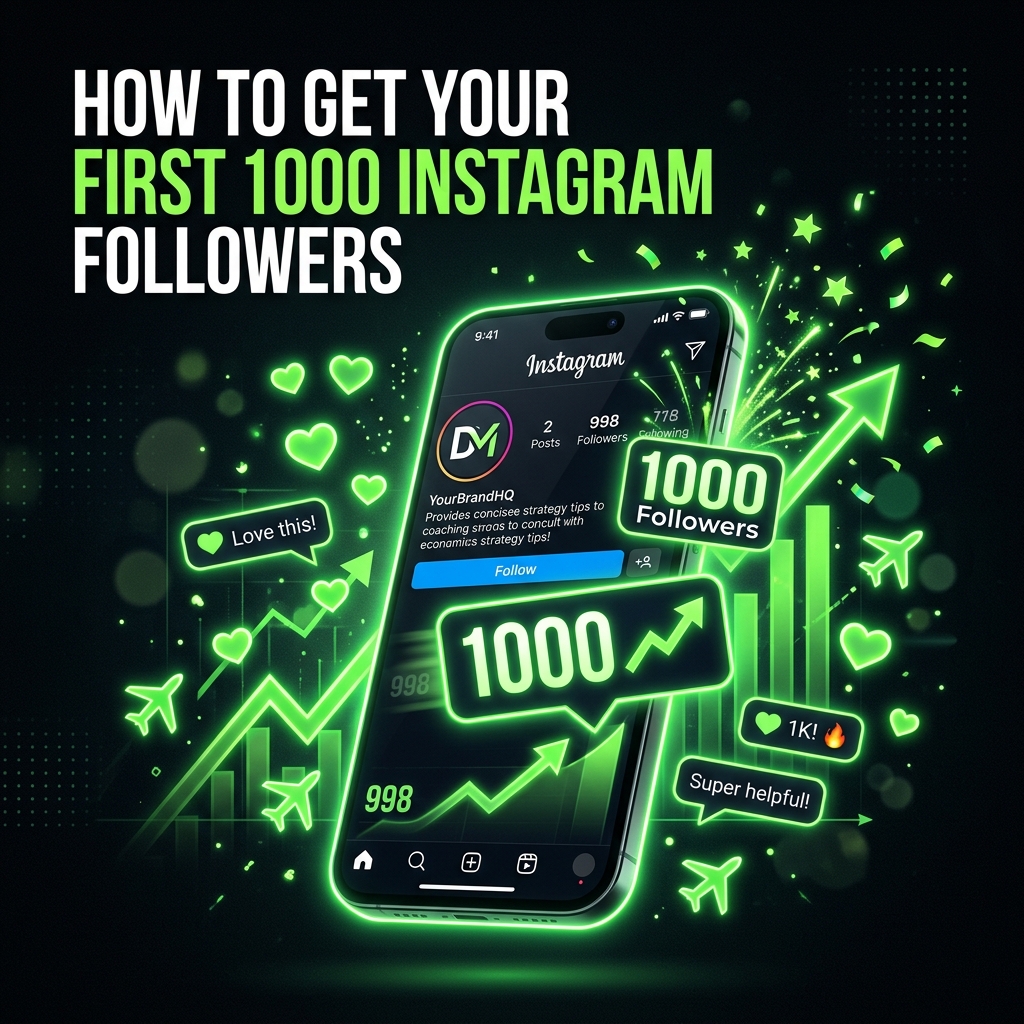 Cómo conseguir tus primeros 1000 seguidores en Instagram (sin pagar publicidad)